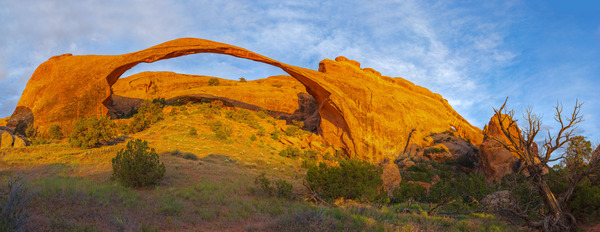 Landscape Arch Sunrise -- 8 ft. x 20 ft. Wall Mual by John Freeman