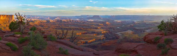 Last Light at Green River Overlook by John Freeman