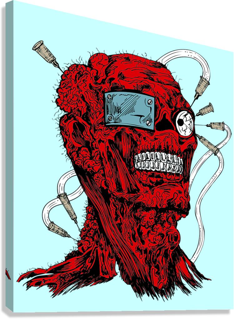 Zombie Injection Canvas Print