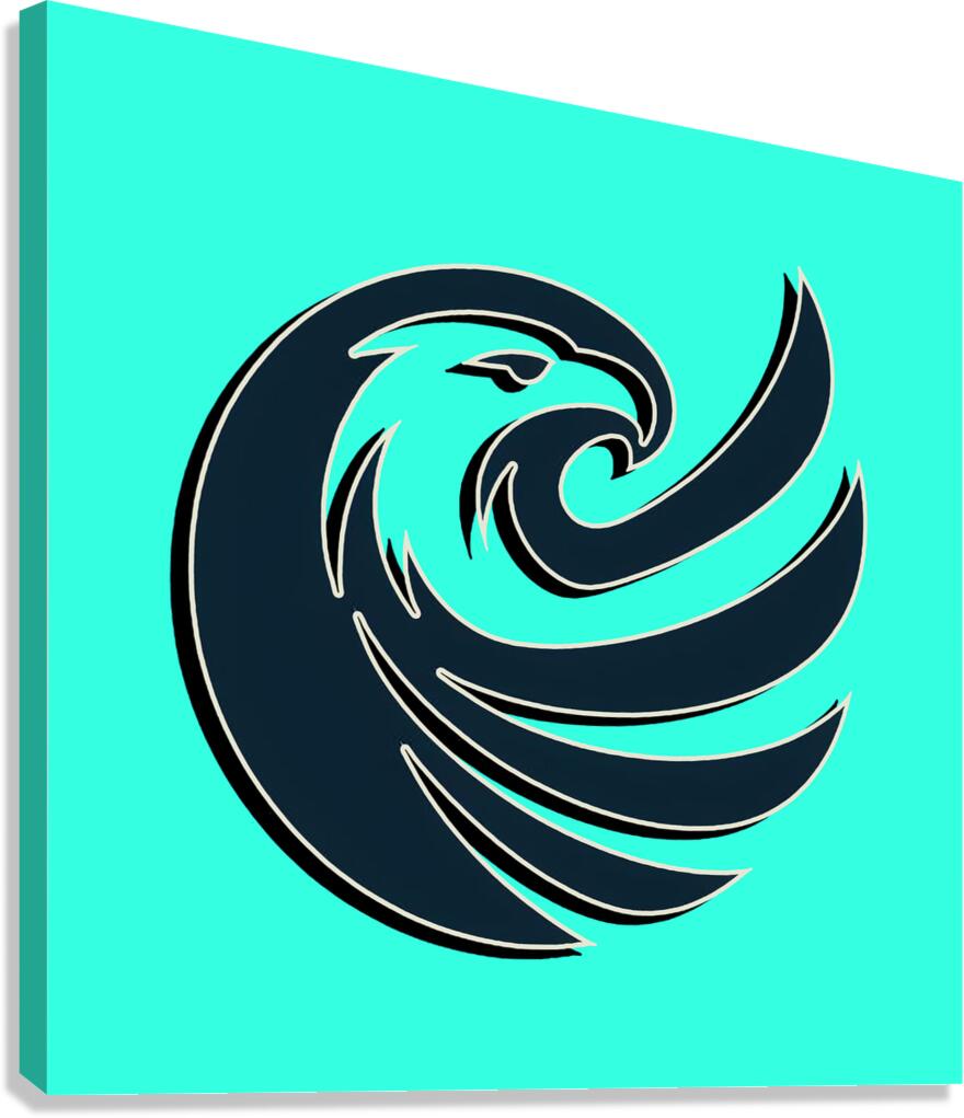 head eagle 15 Canvas Print
