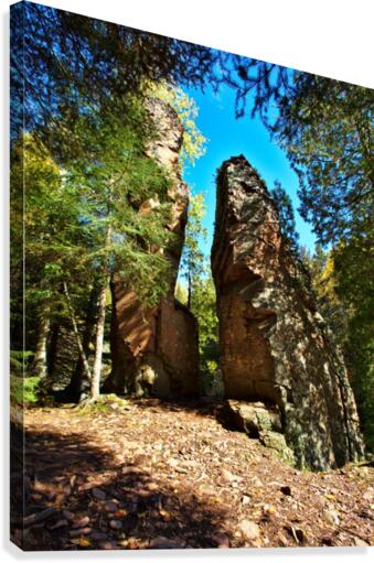 Split Rock Canvas Print
