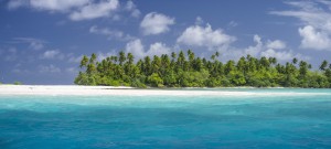 Atoll in the Kiribati Islands; Kiribati