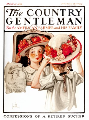 Cover of Country Gentleman agricultural magazine from the early 20th century. .