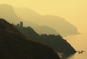 Watch Towers On The Maro-Cerro Gordo Cliffs, Between Maro In Malaga Province And La Herradura; Granada Province, Spain