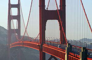 R.Watts; Golden Gate Bridge, San Francisco, Ca
