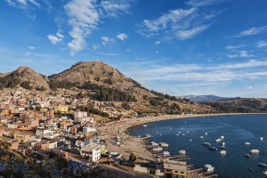 Copacabana at Lake Titicaca; Bolivia