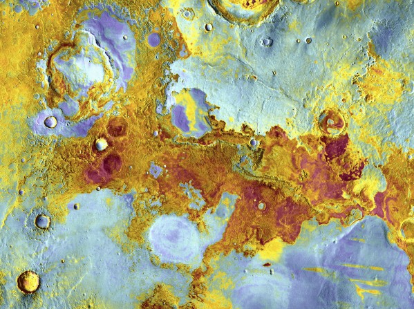 Aerial View Of Mars by PacificStock
