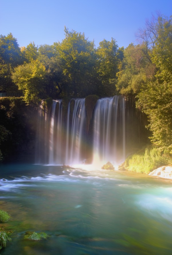Duden Water Falls, Antalya, Turkey by PacificStock