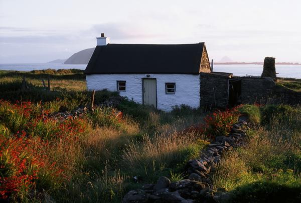 Cottage, Near Dunquin, Dingle Peninsula, Co Kerry, Ireland by PacificStock