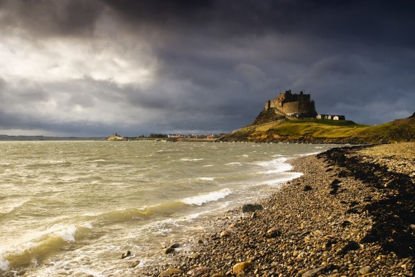 Lindisfarne Castle, Holy Island, Berwick-Upon-Tweed, Northumberland, England by PacificStock