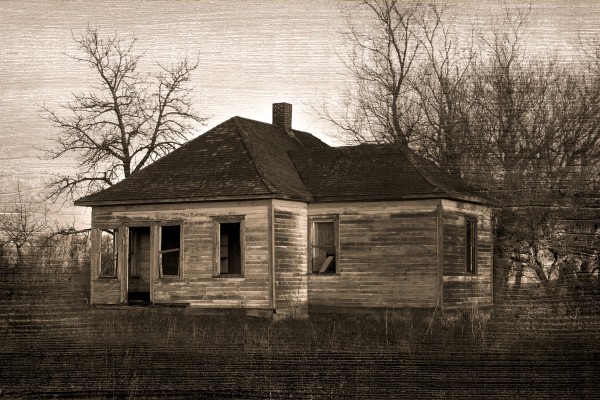 Abandoned Farm House by PacificStock