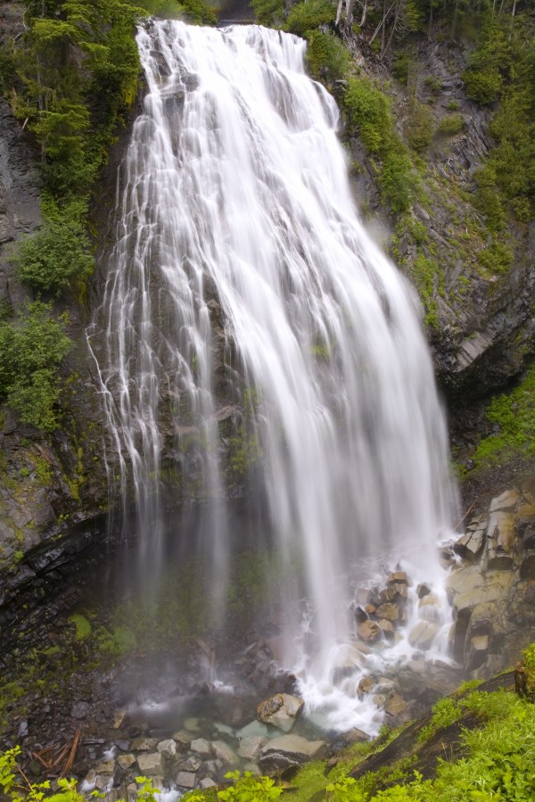 Narada Falls, Mount Rainier National Park, Washington State, United States Of America by PacificStock