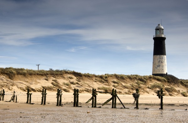 Lighthouse, Humberside, England Print