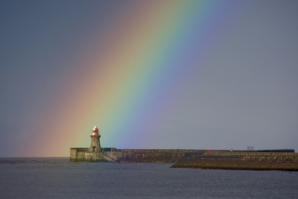 Rainbow, Tyne And Wear, England by PacificStock