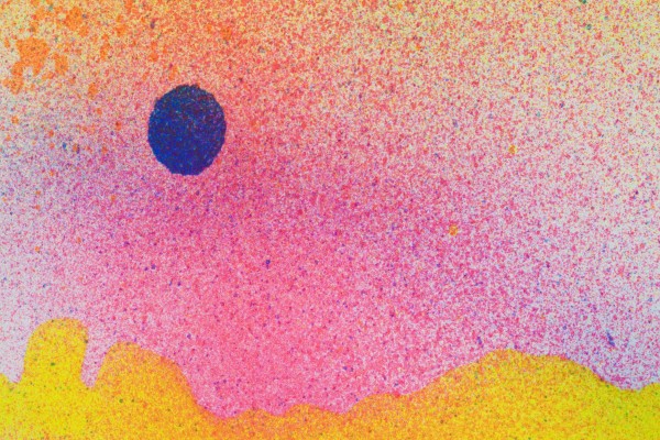 Colourful Abstract Background Print