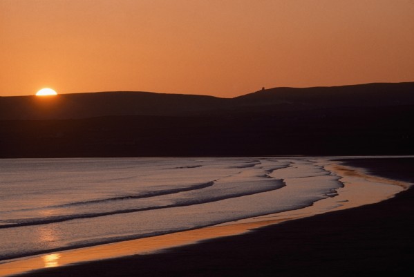 Seashore Sunset; Lahinch, County Clare, Ireland by PacificStock