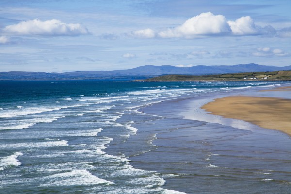 Waves On Beach; Bundoran, County Donegal, Ireland by PacificStock