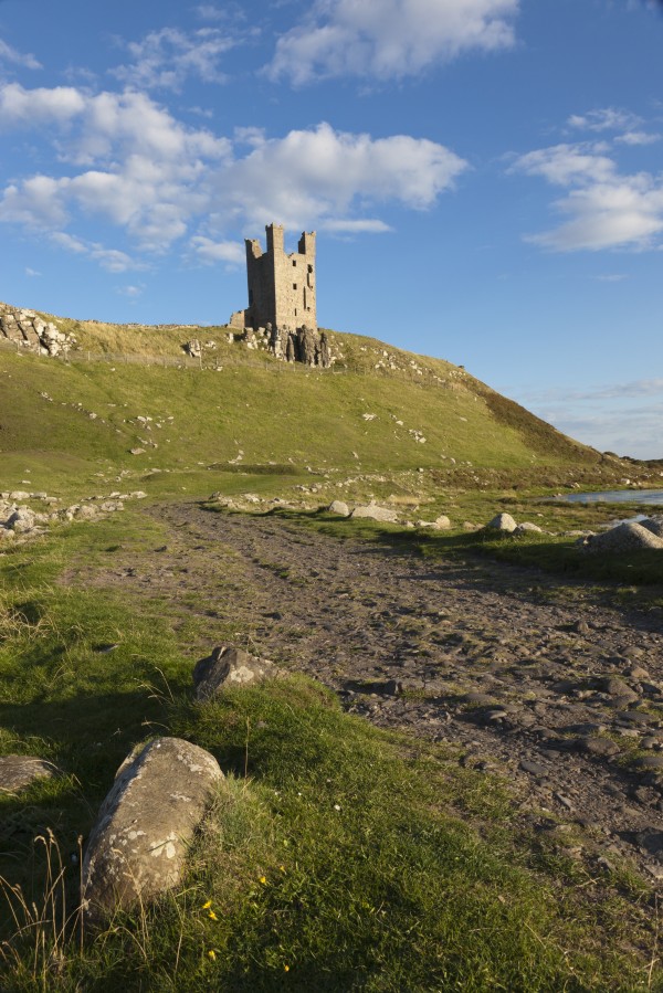 Dunstanburgh Castle; Northumberland, England by PacificStock
