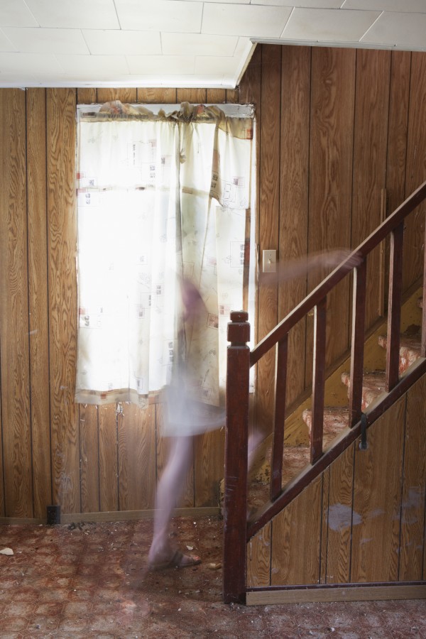 Ghost On The Stairs; Thunder Bay, Ontario, Canada by PacificStock