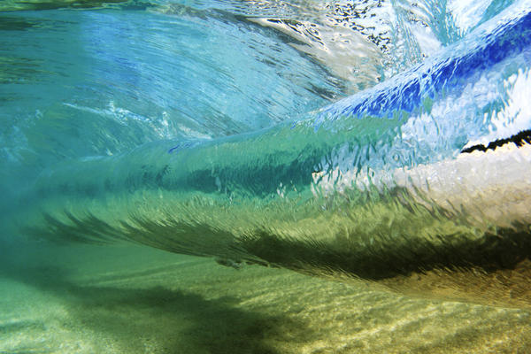 Underwater View Of Wave; Hawaii by PacificStock