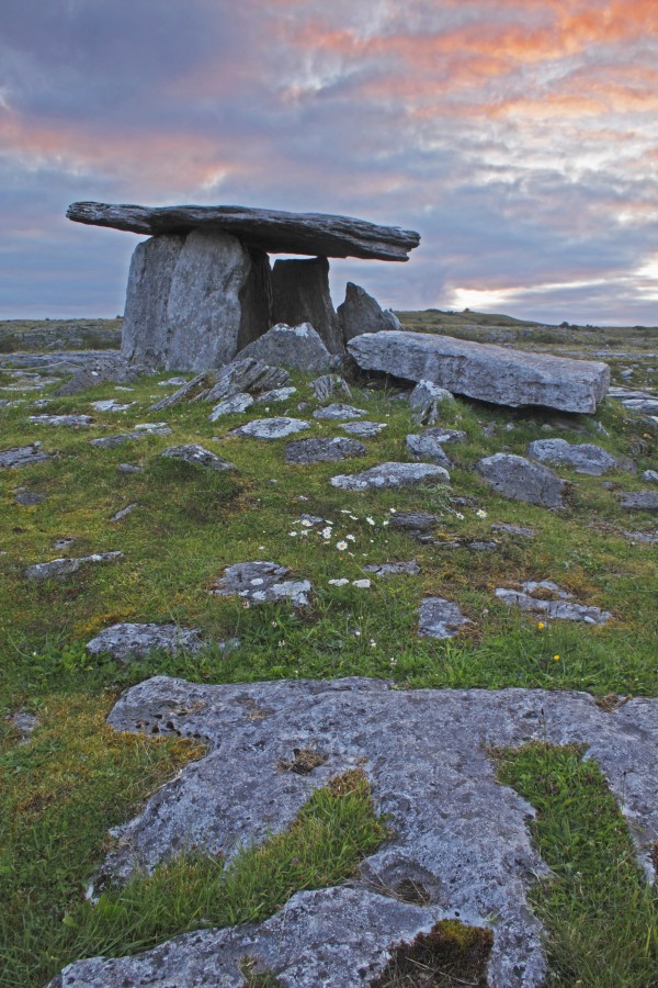 Poulnabrone Grave Site In The Burren Region; County Clare, Ireland by PacificStock