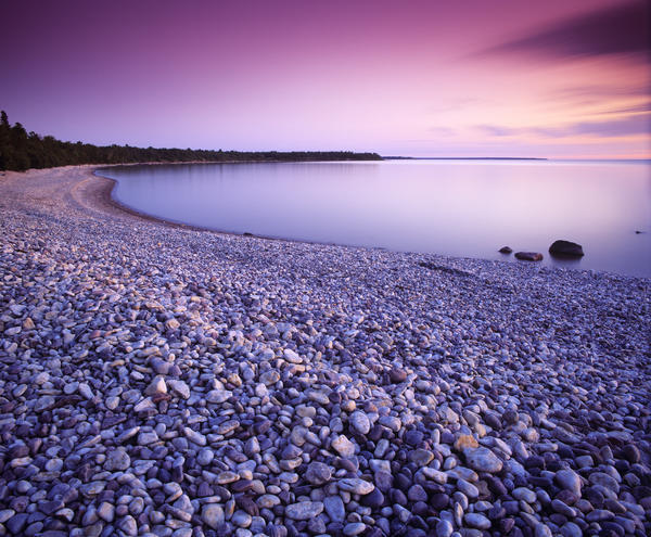 Hillside Beach, Lake Winnipeg, Manitoba by PacificStock