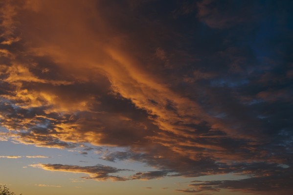 Cloud Patterns At Sunset Sc Alaska Print