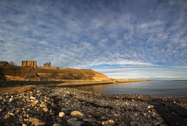 Along the shoreline of the River Tyne; Tynemouth, Tyne and Wear, England by PacificStock