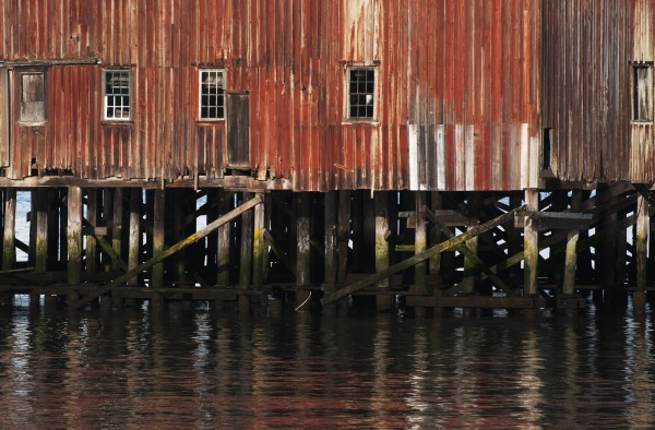 The Big Red Net Shed; Astoria, Oregon, United States of America by PacificStock