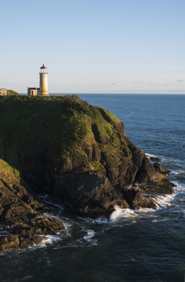 The North Nead Lighthouse is located at Cape Disappointment State Park; Ilwaco, Washington, United States of America by PacificStock