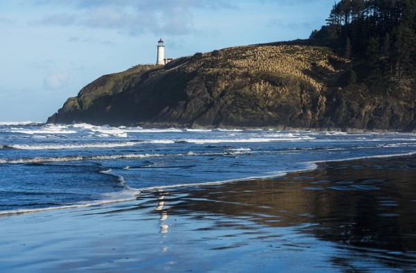 North Head Lighthouse is found at Cape Disappointment State Park; Ilwaco, Washington, United States of America by PacificStock