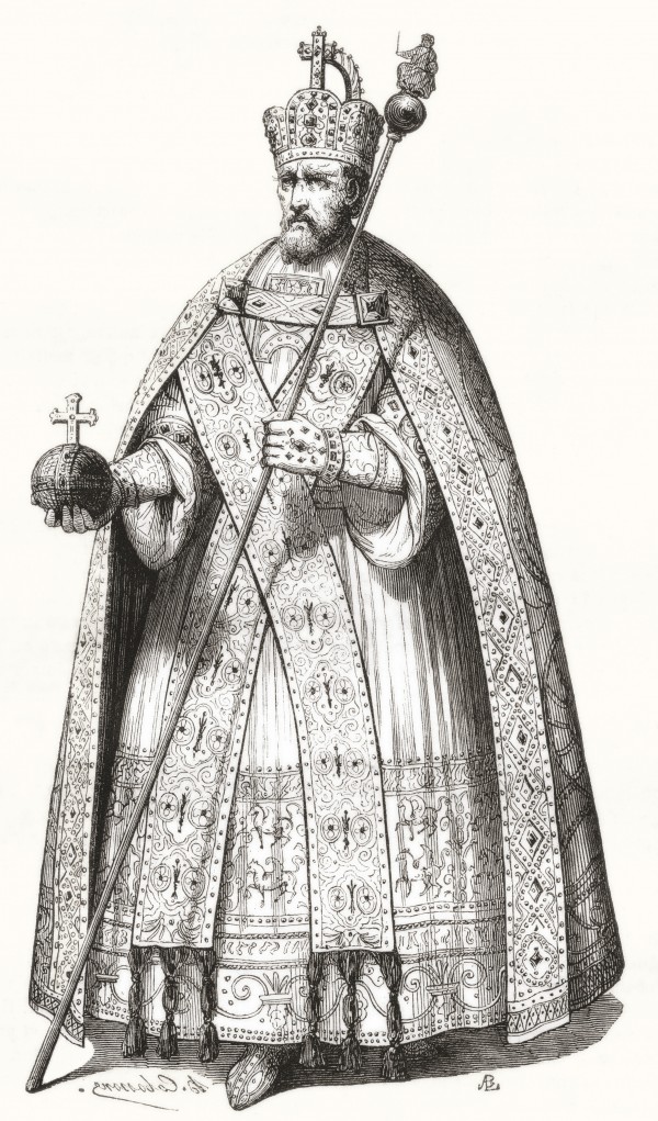Charlemagne, c.742 to 748 by PacificStock