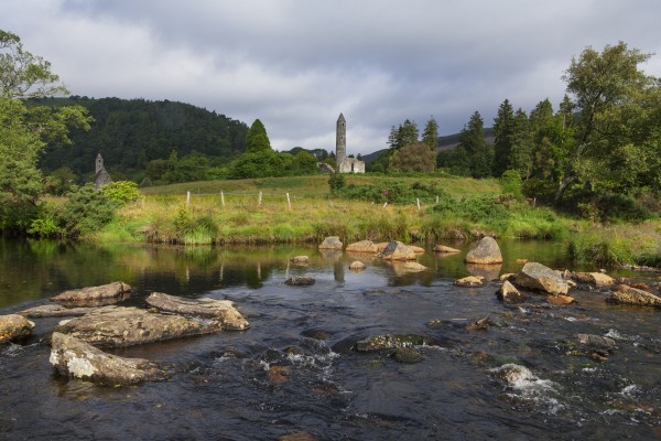 Glendalough monastery; County Wicklow, Ireland by PacificStock