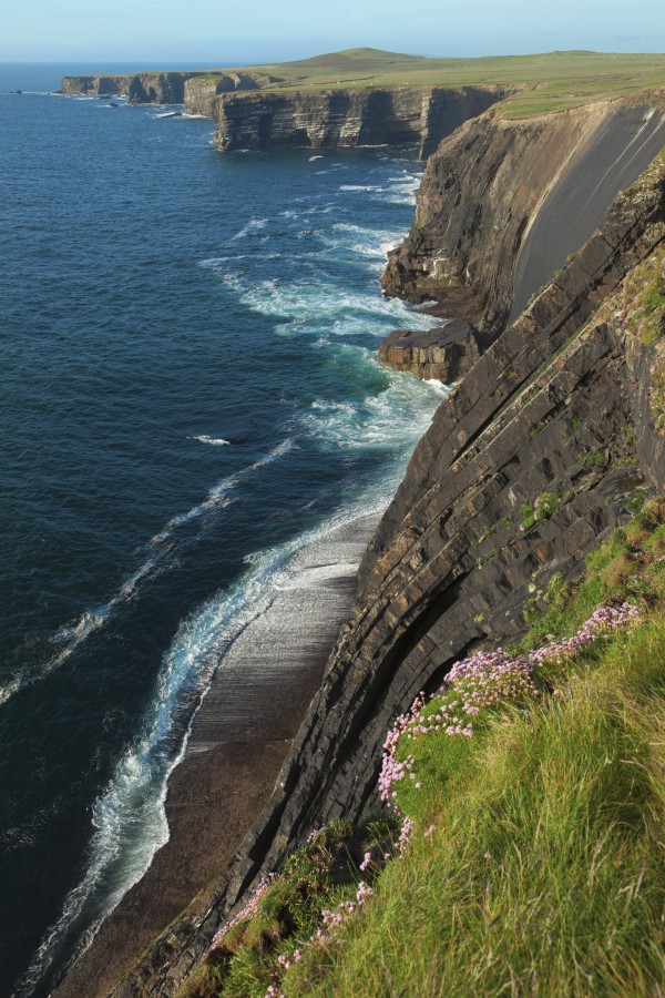 Coastline along Loop Head; County Clare, Ireland by PacificStock