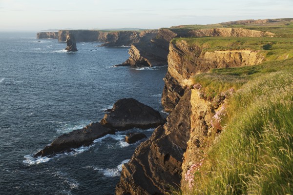 Coast south of Kilkee; County Clare, Ireland by PacificStock