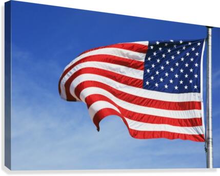 The American Flag Canvas Print