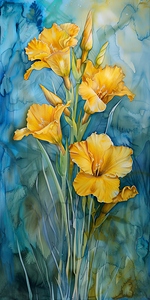 Yellow flowers 3