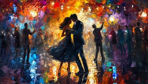 dance night lights