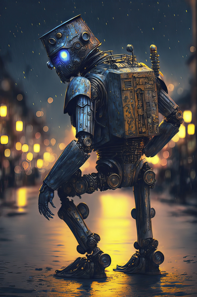 AI revolution Print