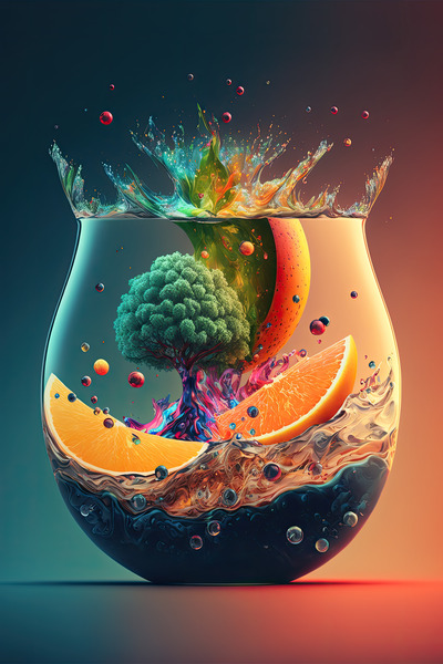 Water Live Print