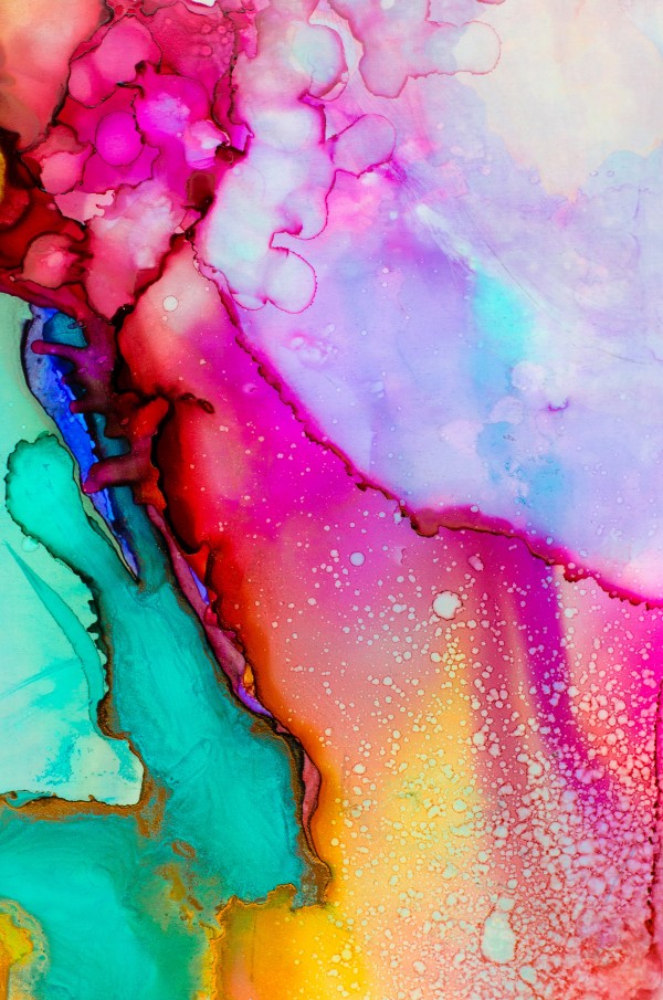Colors Spill Print