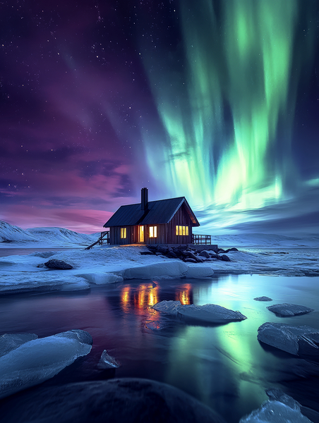 Northern Lights Print