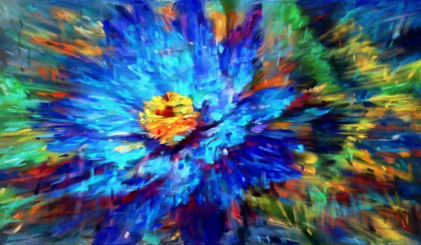 Sky Flower Print