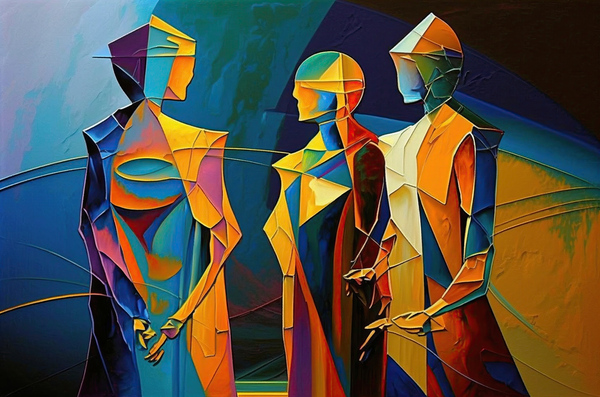 a conversation Print