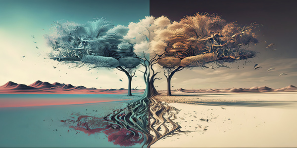 two dimensions Print