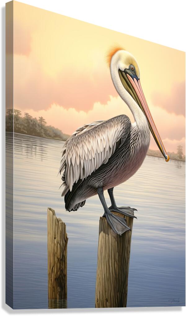 Pelican Canvas Print