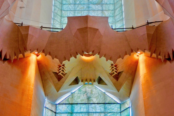 Eagle Feature Barcelona Spain by Fred J Bivetto