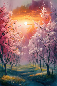 Blossom Dreams: Enchanting Wall Art & Decor