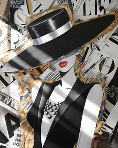 Chic Collage: Fashion-Inspired Wall Art