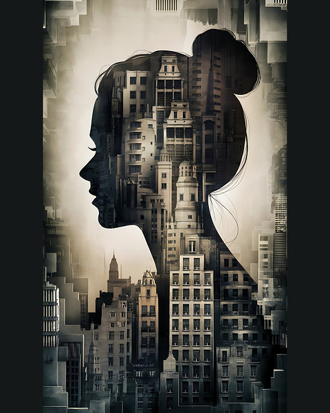 Urban Dreams Art Print